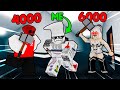 PLAYING AGAINST A LEVEL 6000 AND 4000 IN ROBLOX FLEE THE FACILITY!