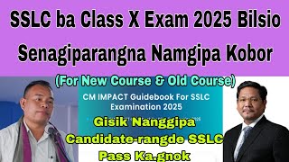 SSLC ba Class X Exam 2025 Bilsio Senagipa Student-rangna Namgipa Kobor