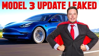 JUST IN! Tesla 2022 Model 3 and Model Y Update LEAKED
