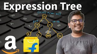 Amazon Interview Question - Expression Tree | Java | The Code Mate