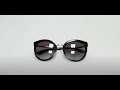 Dolce & Gabbana Sunglasses Model-DG4268 Color-501/8G Black-Gold/Grey Gradient Lenses