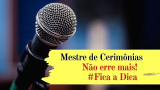 ERRO CLÁSSICO DO MESTRE DE CERIMÔNIAS | NILZA COSTA