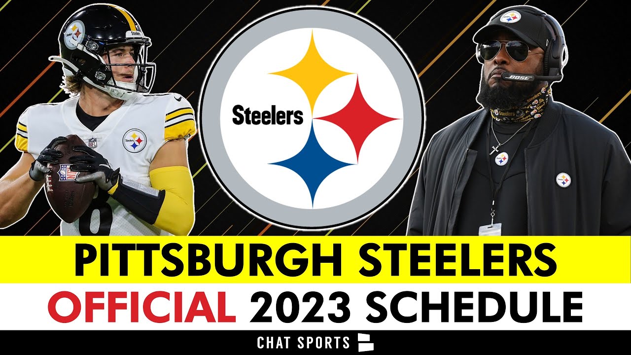 LEAKED 2023 Pittsburgh Steelers Schedule: Week 1 Vs. 49ers, Primetime ...