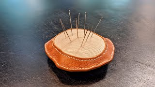 [Leathercraft/MVlog] A really useful needle holder that anyone can make without a design