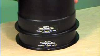 City Theatrical Stackers Tapered Top Hats