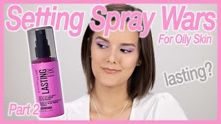 Maybelline Lasting Fix Make-Up Setting Spray - Setting Spray Wars - Oily Skin (Drugstore Edition)