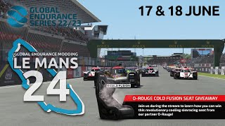 GEM Le Mans 24 Part 2 | Global Endurance Series 22/23 Season Finale | rFactor 2