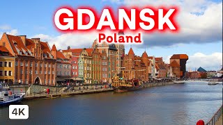 Gdansk Poland: The Most Beautiful City in Poland 🇵🇱 Walking Tour 2024