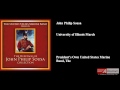 John Philip Sousa, University of Illinois March