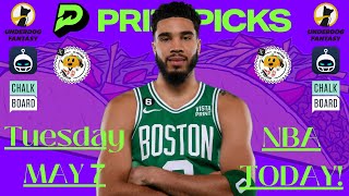 NBA PRIZEPICKS TODAY | TACO Tuesday May 7 2024 | BEST BASKETBALL DFS PICK'EM | SLEEPER