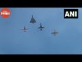 air chief marshal vr chaudhari leads the gurukul formation at aero india 2023