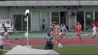 男子2部 200m 決勝 関東インカレ陸上 相模原ギオンスタジアム 2020.10.11【4KｳﾙﾄﾗHD】