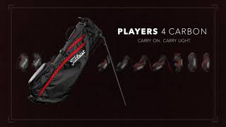 Titleist Players 4 Carbon Stand Bag 2020 #Titleist #GolfBag