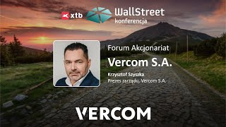 Forum Akcjonariat – Vercom S.A. #WallStreet28