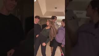 Addison rae, Bryce hall, Charlie damelio and Lil huddy no idea tiktok video #braddison #chaddison