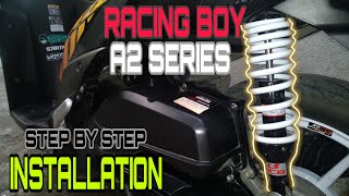 RACING BOY (RCB) A2 SERIES SUSPENSION REVIEW | INSTALLATION STEP BY STEP | NO TABAS 👌