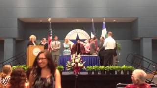 Ty's Cording Ceremony