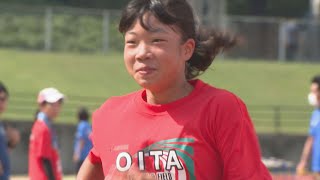 県内最速の女子小学生スプリンター連日猛特訓 憧れはオリンピアン児玉芽生選手