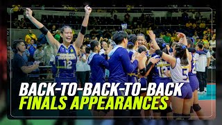 WATCH: NU Lady Bulldogs celebrate another Finals appearance | ABS-CBN News