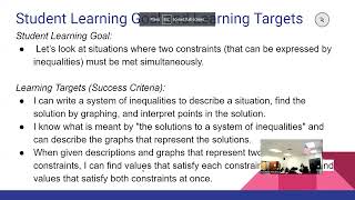 Unit 2 Lesson 24: Solutions to Systems of Linear Inequalities in Two Variables