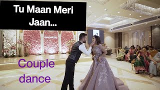 Maan Meri Jaan 4K | Best Couple Dance| Wedding Performance | Anish X Ankita