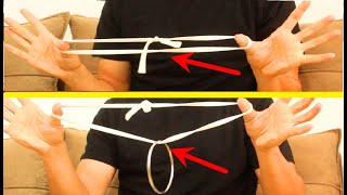 ( magic trick revealed , ( Ring On Rope Magic Trick