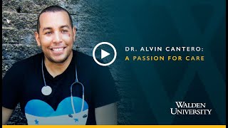 Meet Dr. Alvin Cantero | Acts for Good | WaldenU