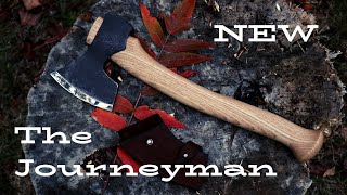 Axing out a Serving Spoon using my newest Design - The JourneyMan Carving Axe