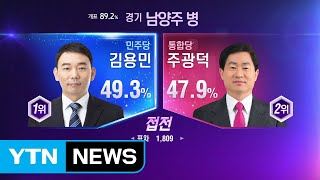 '끝날 때까지 모른다' 이 시각 총선 접전지 상황 / YTN