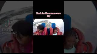 Part two of wig gets snatched on roller coaster #meme #wigs #snatched #rollercoaster