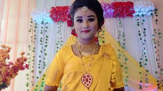 tuloni biya///তুলনী বিয়া// Rejoicing Menstruation /// beautiful bride pahi