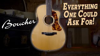 Don't Let The Size Of This Guitar Fool You! Boucher JP Cormier Signature Guitar Review