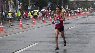 東京マラソン2019 速報！！　38.5km地点　先頭～通過タイム3時間30分まで　その１