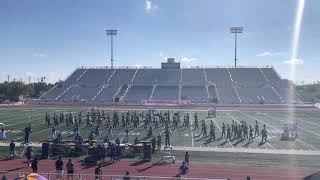 McHi UIL Area G marching contest 2022