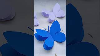 Butterfly Make With Paper | কাগজ দিয়ে প্রজাপতি তৈরি করা | #craft #paper #papercraft #butterfly