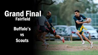 Grand Finals + DROP OFFS Buffalo's vs Scouts - Fairfield Tuesday Oztag MIXED - Div 1