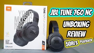 New JBL TUNE 760 NC Bluetooth Headphone | Unboxing and Review, Comparison With JBL 750 BTNC [Hindi]