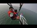 parasailing at goa