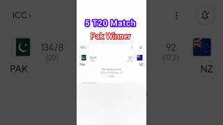 Pakistan vs Newzeland all T20 2024 Matches highlight