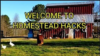 WELCOME TO HOMESTEAD HACKS