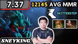 7.37 - Sneyking WEAVER Hard Support Gameplay - Dota 2 Full Match Gameplay