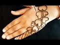 Cute heart shape mehndi design for valentine || Easy beautiful mehndi design 2020