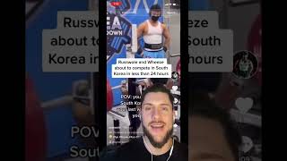 RUSSWOLE set to compete in Korea with Wheeze, can we get a 765 squat ?