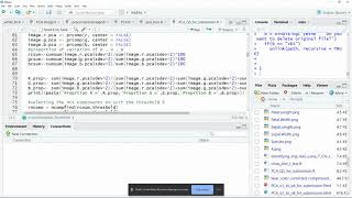 PCA IMAGE COMPRESSION R FUnctions