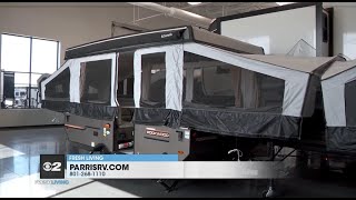 Parris RV with Fresh Living 2KUTV in the 2023 Rockwood Freedom 2280LTD | Park it, pop it and enjoy!