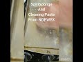 Spirisponge and cleaning paste