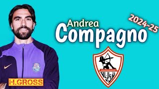 الايطالي أندريا كومبانيو الذي ارتبط اسمه بالانتقال الي الزمالك كل ما قدمه 2024-25 Andrea Compagno