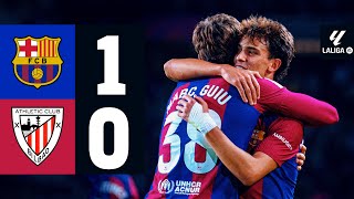 FC BARCELONA 1 vs 0 ATHLETIC CLUB | LALIGA 2023/24 MD10