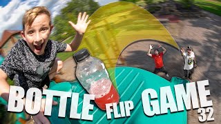 CRAZY GAME of BOTTLE FLIP!| Ryden vs Andy vs Ryan | Round 32