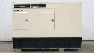 Kohler 80REOZJ 95 kW diesel generator, John Deere 6068TF250 engine 234 Hrs Yr 2000 - CSDG # 4378